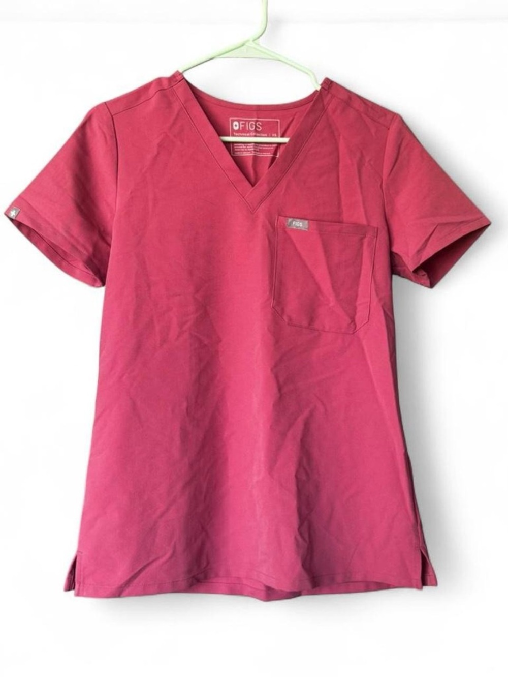 FIGS Breast Cancer Awareness Casma Scrub Top Pink Limited Edition XS